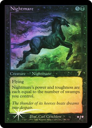 Nightmare (7th Edition - Foil) Value - GoCollect
