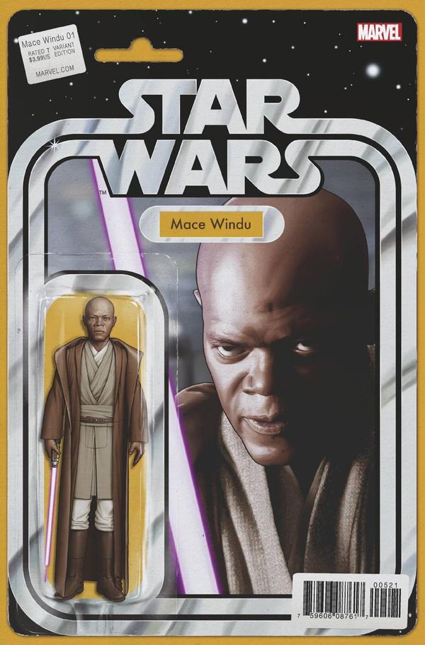 Star Wars: Jedi of the Republic - Mace Windu #5 (Christopher Action Figure Variant)