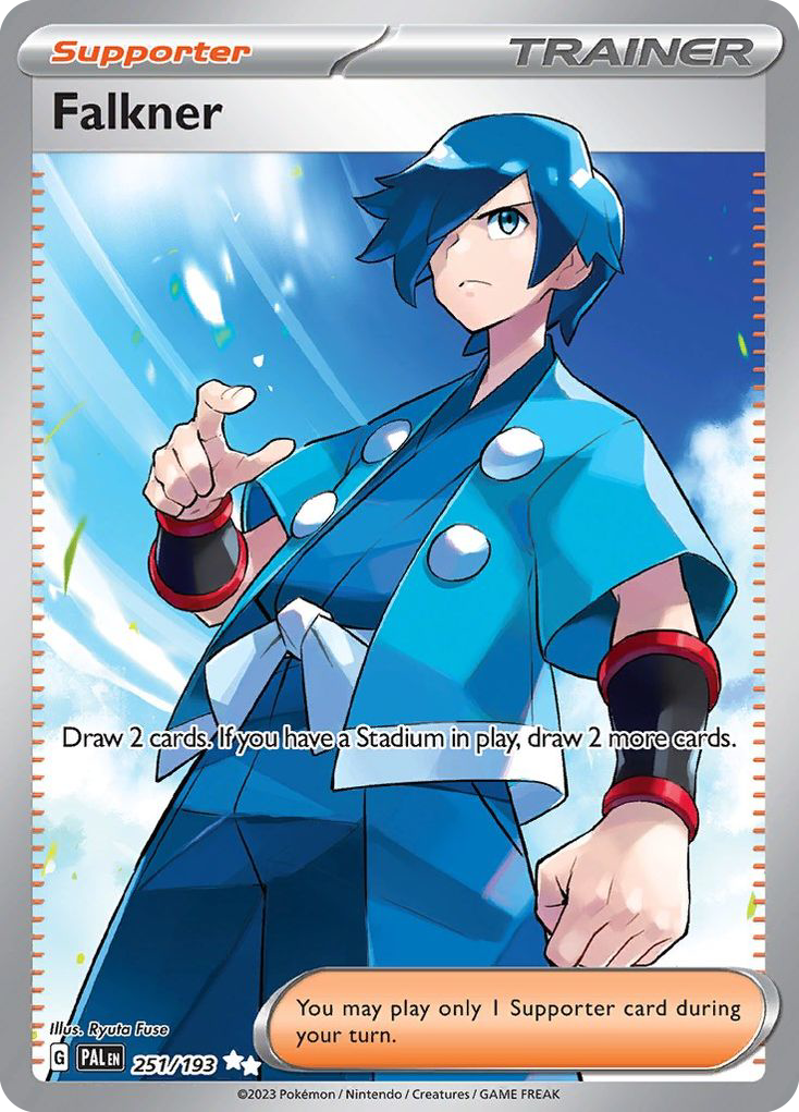 Falkner (251/193) - Paldea Evolved Pokémon Card