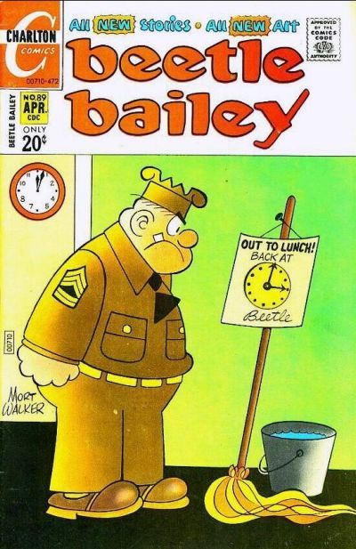 Beetle Bailey #89 Comic