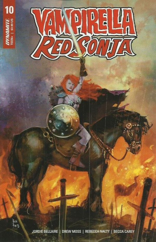Vampirella Red Sonja #10 (Cover B Reis)