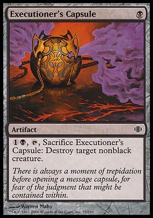 Executioner's Capsule (Shards of Alara) Trading Card