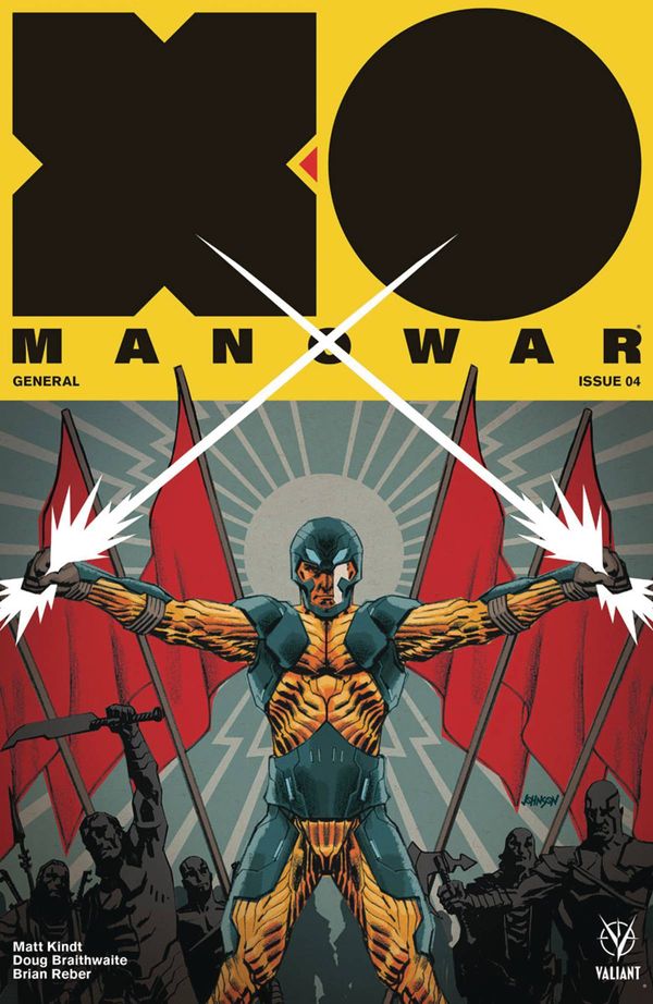 X-O Manowar #4 (Cover B Johnson)