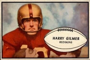 Harry Gilmer 1953 Bowman #27 Sports Card