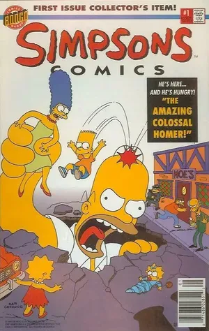 Simpsons Comics #1 (Newsstand Edition)