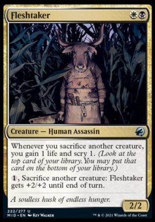 Fleshtaker (Innistrad: Midnight Hunt) Trading Card