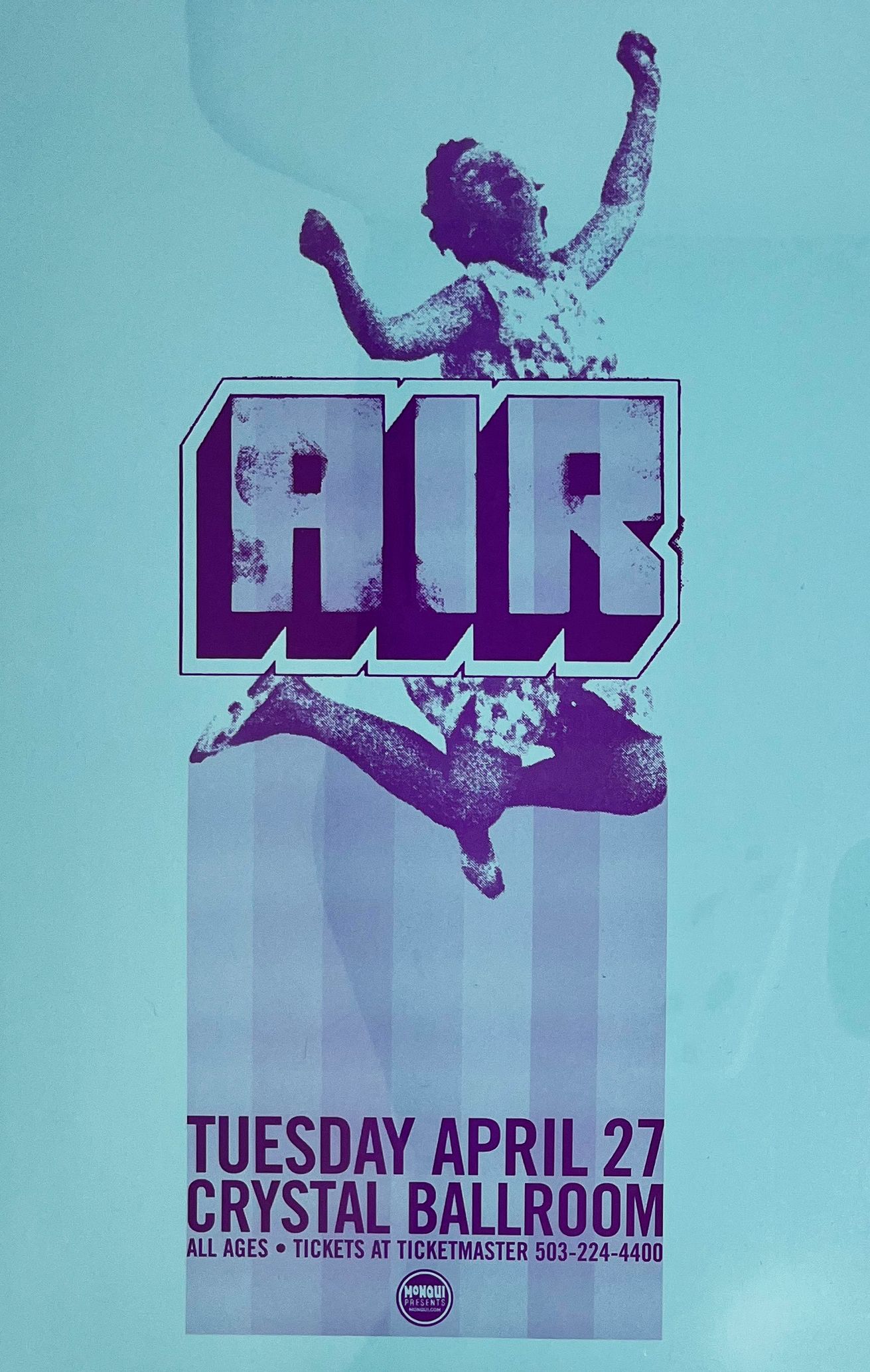 MXP-194.2 Air Crystal Ballroom 1999 Concert Poster