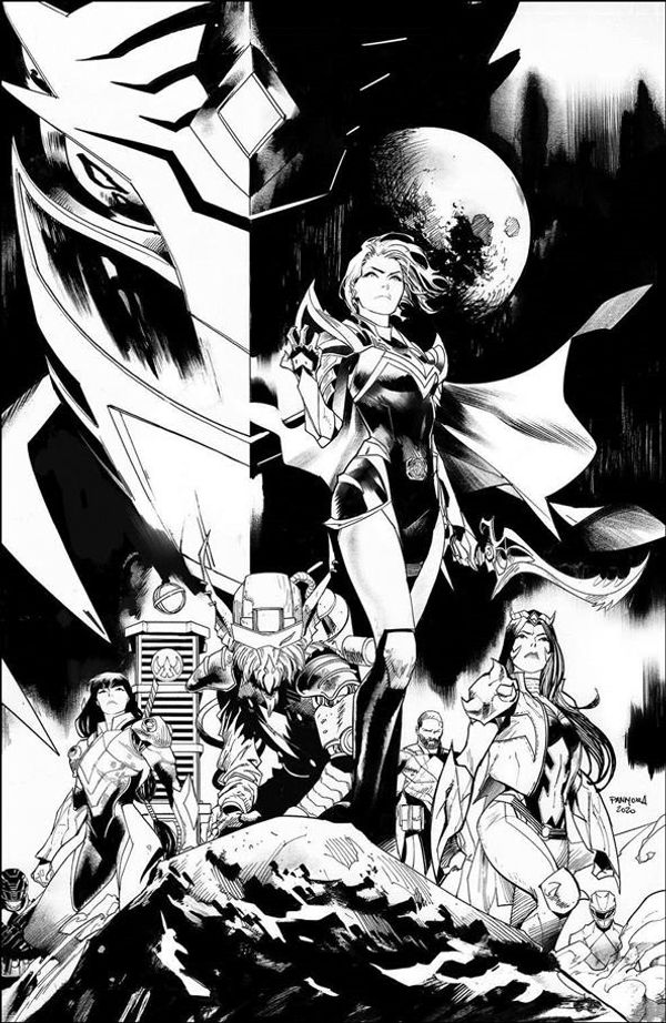 Power Rangers: Drakkon New Dawn #1 (Mora Sketch Cover)