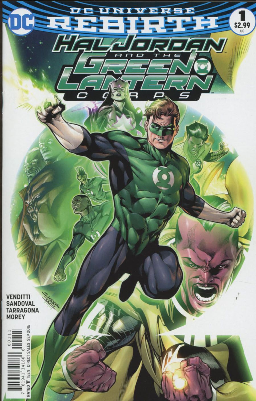 Hal Jordan & The Green Lantern Corps #1 Comic