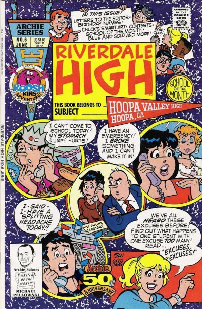 Riverdale High #6 Comic