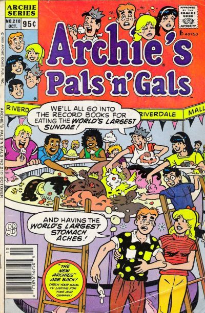 Archie's Pals 'N' Gals #210 Comic