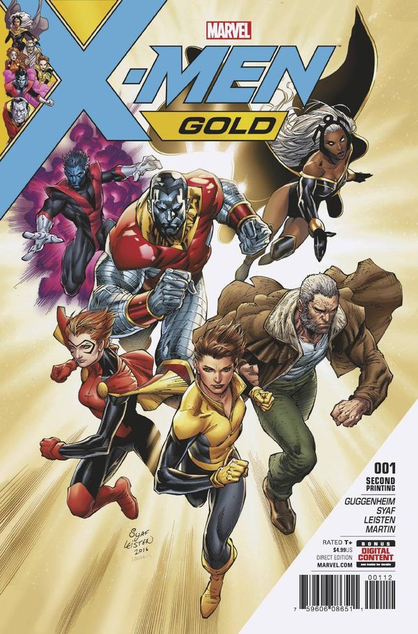X-men Gold #1 (2nd Printing)