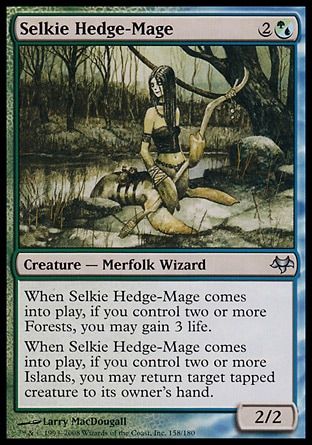 Selkie Hedge-Mage (Eventide) Trading Card