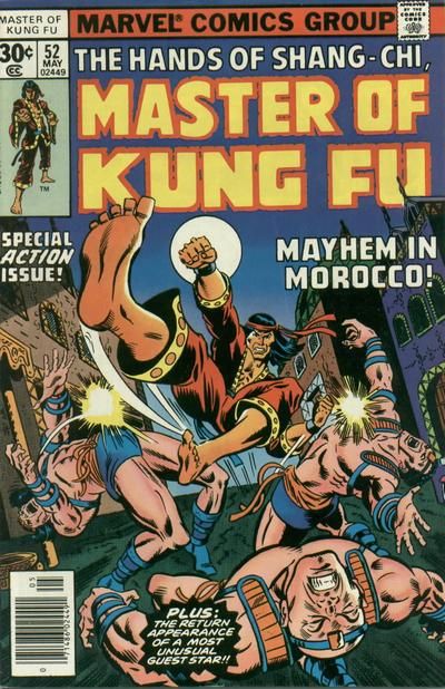 Master of Kung Fu #52 Comic