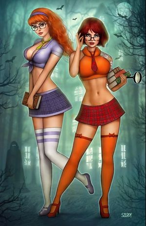 Notti & Nyce Cosplay Gallery #1 ("Mystery Inc" Virgin Nice Edition)