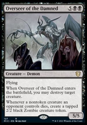 Overseer of the Damned (Innistrad Midnight Hunt Commander Decks)