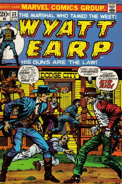 Wyatt Earp #33 Comic