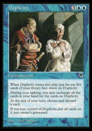 Duplicity (Tempest) Trading Card