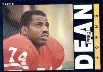 Fred Dean 1985 Topps #153 Sports Card