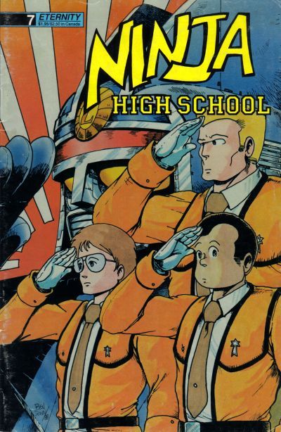 Ninja High School #7 Comic