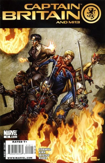 Captain Britain and MI: 13 #15 Comic