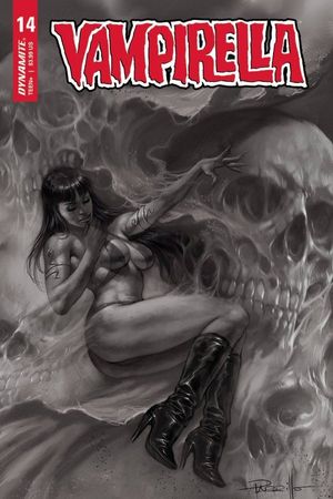 Vampirella #14 (10 Copy Parrillo B&w Cover)