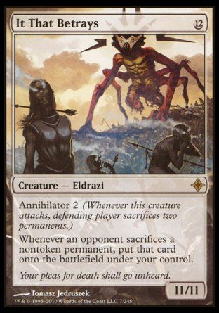 It That Betrays (Rise of the Eldrazi) Trading Card