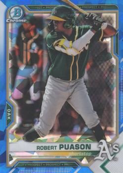 Robert Puason 2021 Bowman Sapphire Edition Baseball #BCP-45 Sports Card