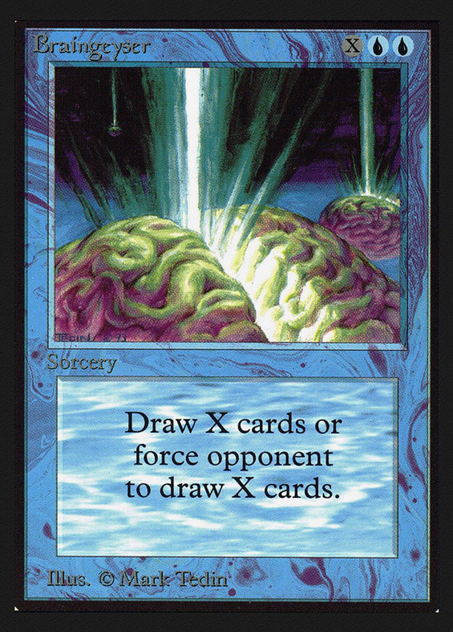 Braingeyser (Collector's Edition) Trading Card