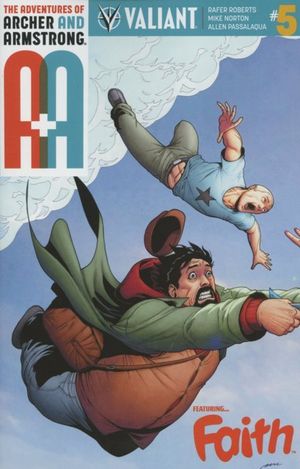 A&A: The Adventures of Archer & Armstrong #5 (Cover G 10 Copy Cover Faith Interlo)