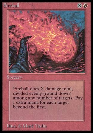 Fireball (Alpha) Trading Card