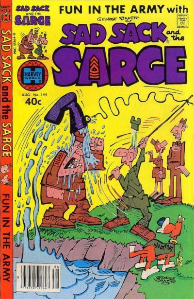 Sad Sack And The Sarge #144 Comic