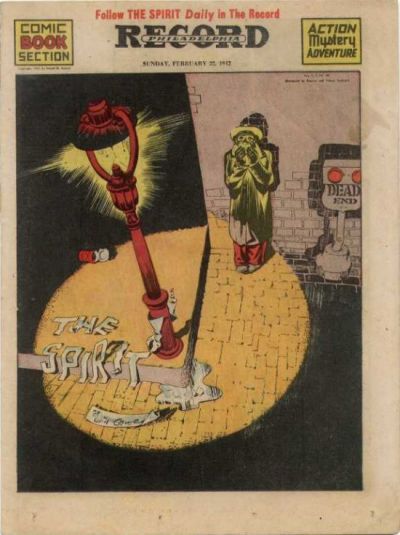 Spirit Section #2/22/1942 Comic
