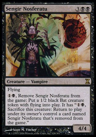 Sengir Nosferatu (Time Spiral) Trading Card