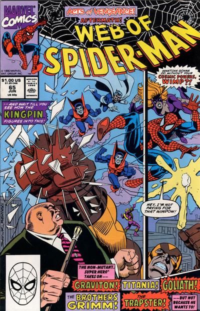 Web of Spider-Man #65 Comic