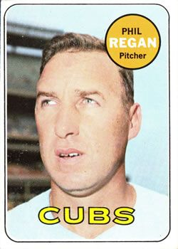 Phil Regan 1969 Topps #535 Sports Card