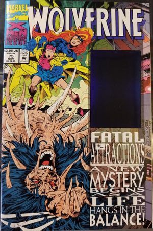 Wolverine #75 (Blue Hologram Error Cover)