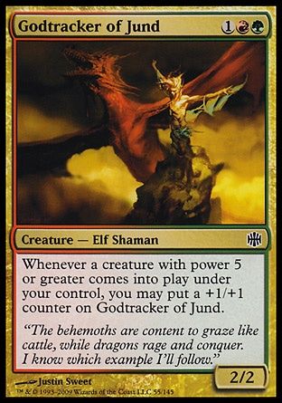 Godtracker of Jund (Alara Reborn) Trading Card