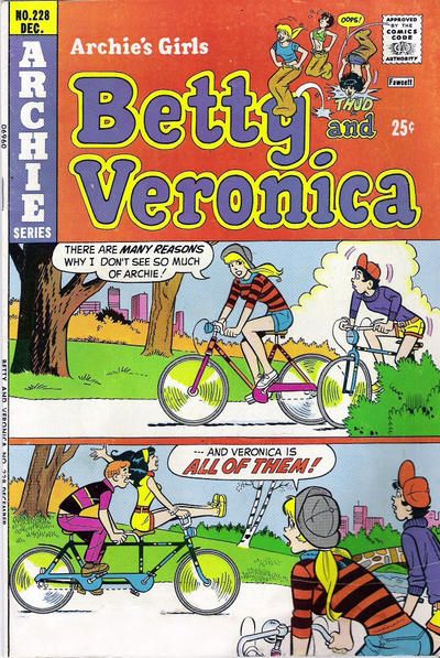 Archie's Girls Betty and Veronica #228 Comic