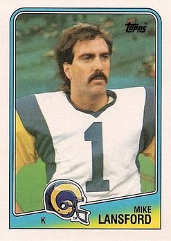 Mike Lansford 1988 Topps #292 Sports Card
