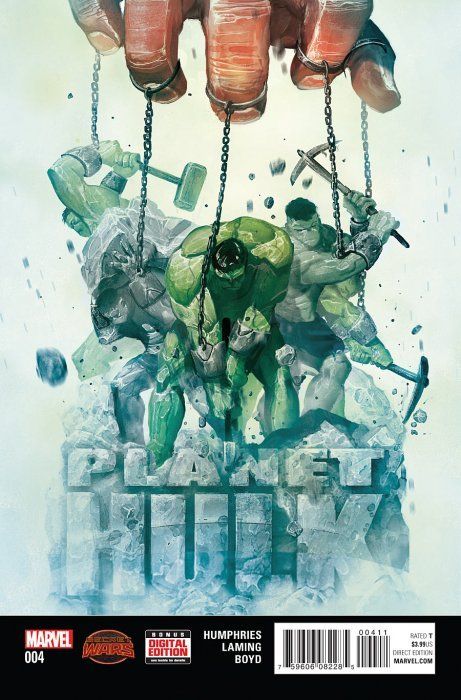 Planet Hulk #4 Comic
