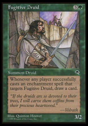 Fugitive Druid (Tempest) Trading Card