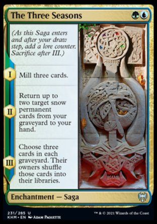 The Three Seasons (Kaldheim) Trading Card