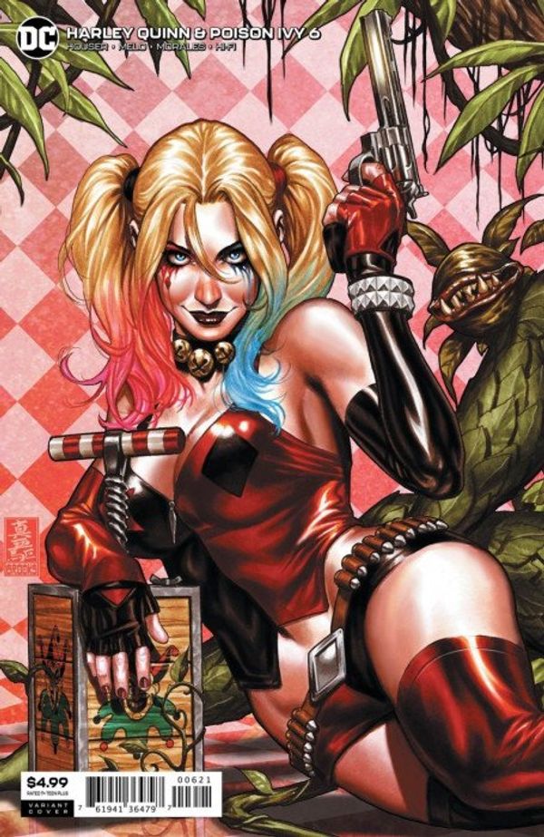 Harley Quinn and Poison Ivy  #6 (Card Stock Harley  M Brooks Variant)
