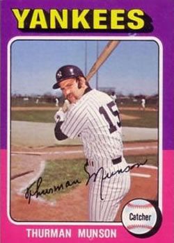 At Auction: 1978 Topps #60 Thurman Munson New York Yankees