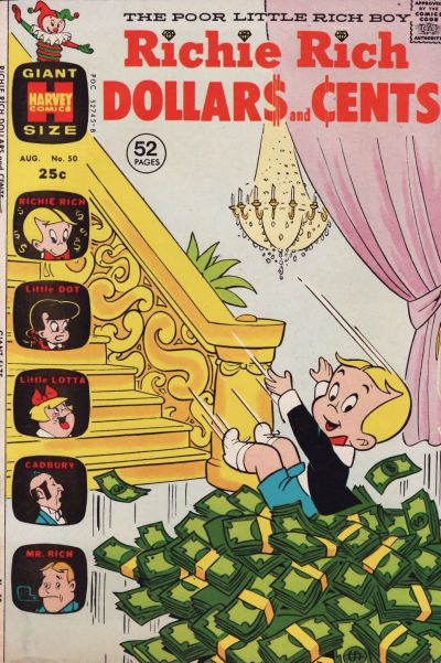 Richie Rich Dollars and Cents #50 Comic