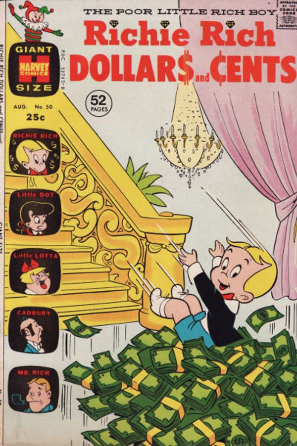 Richie Rich Dollars and Cents #50