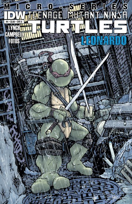 Teenage Mutant Ninja Turtles Micro-Series #4 Comic
