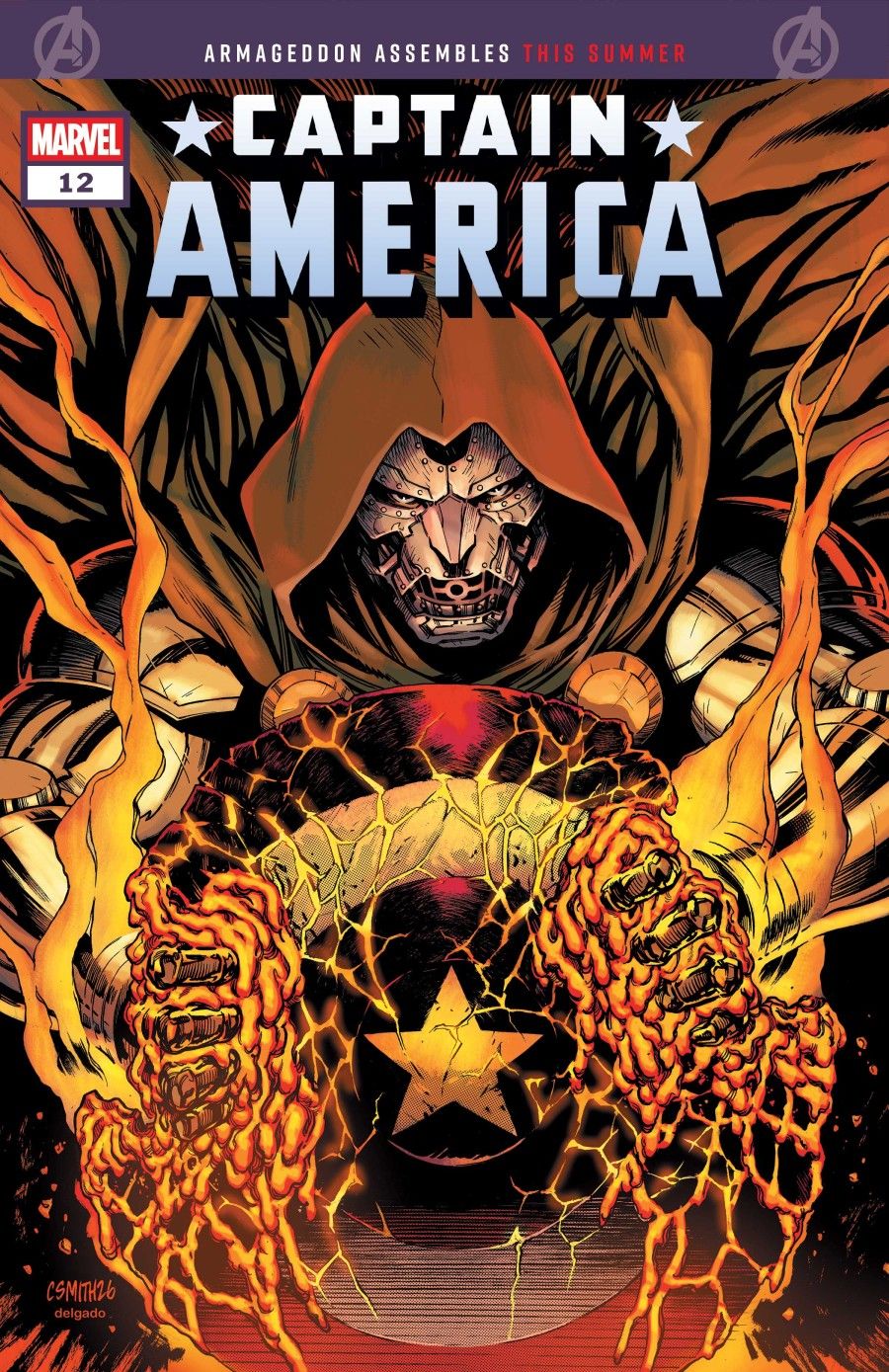 Captain America #12 (Cory Smith Variant) Comic