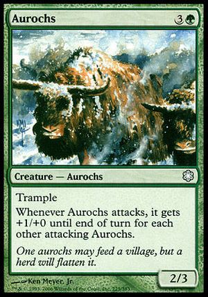 Aurochs (Coldsnap Theme Decks)